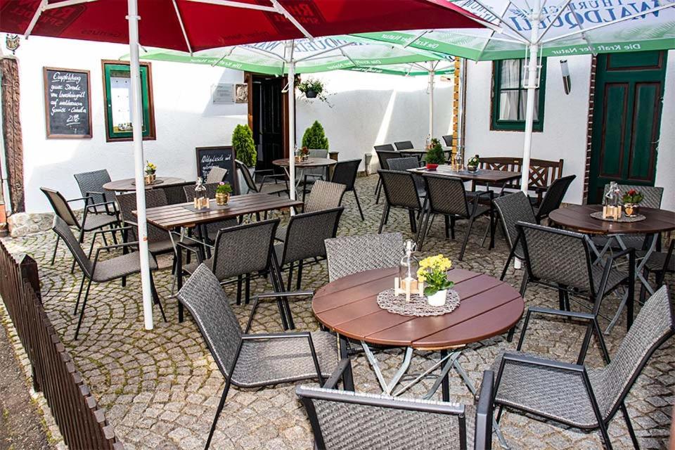 Pension Goldener Zwinger Meiningen Buitenkant foto